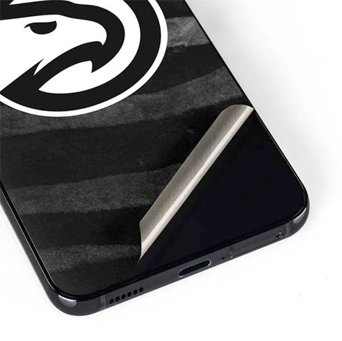 NBA Atlanta Hawks Black Animal Print Galaxy S22 Plus Skin