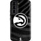 NBA Atlanta Hawks Black Animal Print Galaxy S22 Pro Case