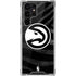 NBA Atlanta Hawks Black Animal Print Galaxy S22 Ultra Clear Case