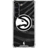 NBA Atlanta Hawks Black Animal Print Galaxy S23 Clear Case