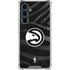 NBA Atlanta Hawks Black Animal Print Galaxy S23 FE Clear Case