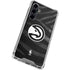 NBA Atlanta Hawks Black Animal Print Galaxy S23 FE Clear Case