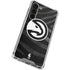 NBA Atlanta Hawks Black Animal Print Galaxy S23 Plus Clear Case