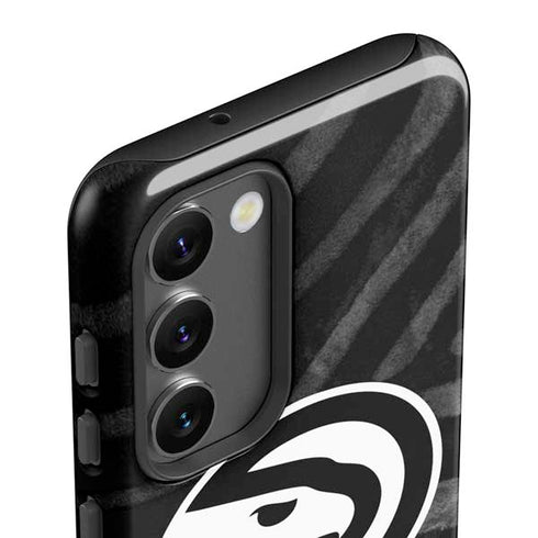 NBA Atlanta Hawks Black Animal Print Galaxy S23 Plus Pro Case