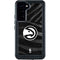 NBA Atlanta Hawks Black Animal Print Galaxy S23 Plus Waterproof Case