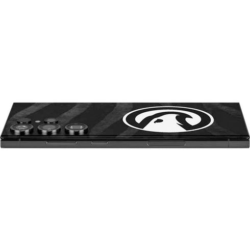 NBA Atlanta Hawks Black Animal Print Galaxy S23 Ultra Skin