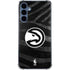 NBA Atlanta Hawks Black Animal Print Galaxy S24 Clear Case