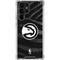 NBA Atlanta Hawks Black Animal Print Galaxy S24 Ultra Clear Case