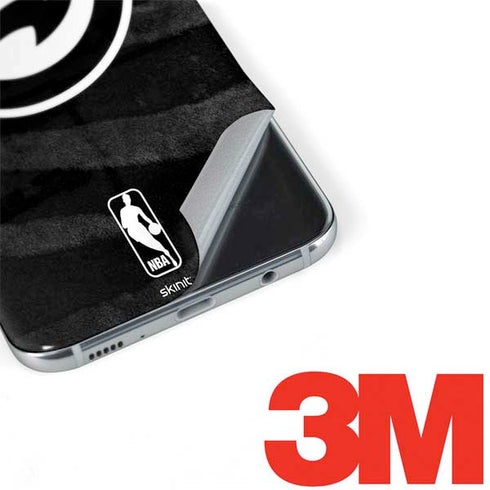 NBA Atlanta Hawks Black Animal Print Galaxy S8 Skin