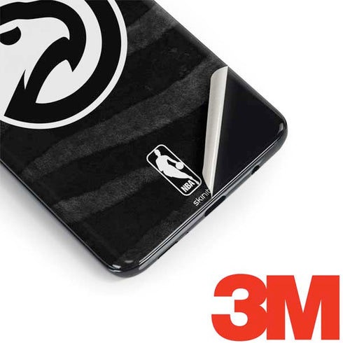 NBA Atlanta Hawks Black Animal Print Galaxy S9 Skin