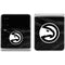 NBA Atlanta Hawks Black Animal Print Galaxy Z Flip4 5G Skin
