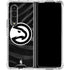 NBA Atlanta Hawks Black Animal Print Galaxy Z Fold4 5G Clear Case