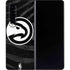 NBA Atlanta Hawks Black Animal Print Galaxy Z Fold4 5G Skin