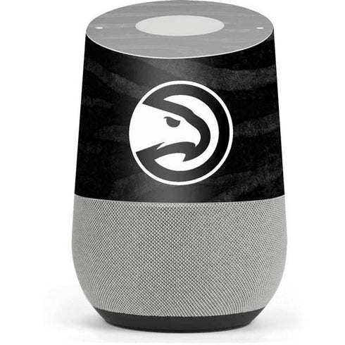 NBA Atlanta Hawks Black Animal Print Google Home Skin