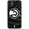NBA Atlanta Hawks Black Animal Print iPhone 11 Clear Case