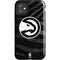 NBA Atlanta Hawks Black Animal Print iPhone 11 Impact Case