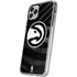 NBA Atlanta Hawks Black Animal Print iPhone 11 Pro Clear Case