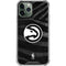 NBA Atlanta Hawks Black Animal Print iPhone 11 Pro Max Clear Case