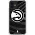 NBA Atlanta Hawks Black Animal Print iPhone 12 Clear Case