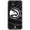 NBA Atlanta Hawks Black Animal Print iPhone 12 Mini Clear Case