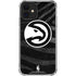 NBA Atlanta Hawks Black Animal Print iPhone 12 Mini Clear Case