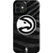 NBA Atlanta Hawks Black Animal Print iPhone 12 Mini Lite Case