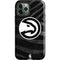 NBA Atlanta Hawks Black Animal Print iPhone 12 Pro Max Impact Case