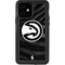 NBA Atlanta Hawks Black Animal Print iPhone 12 Waterproof Case
