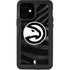 NBA Atlanta Hawks Black Animal Print iPhone 12 Waterproof Case