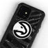 NBA Atlanta Hawks Black Animal Print iPhone 12 Waterproof Case