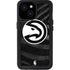 NBA Atlanta Hawks Black Animal Print iPhone 13 Mini Waterproof Case
