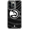 NBA Atlanta Hawks Black Animal Print iPhone 13 Pro Clear Case