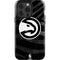 NBA Atlanta Hawks Black Animal Print iPhone 13 Pro Impact Case