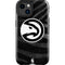 NBA Atlanta Hawks Black Animal Print iPhone 14 Plus Impact Case
