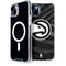 NBA Atlanta Hawks Black Animal Print iPhone 15 Plus MagSafe Case