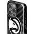 NBA Atlanta Hawks Black Animal Print iPhone 15 Pro Impact Case