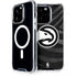 NBA Atlanta Hawks Black Animal Print iPhone 14 Pro MagSafe Case