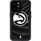 NBA Atlanta Hawks Black Animal Print iPhone 14 Pro Max Waterproof Case