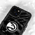 NBA Atlanta Hawks Black Animal Print iPhone 15 Waterproof Case
