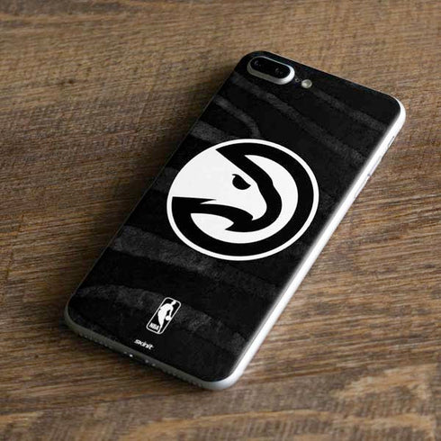 NBA Atlanta Hawks Black Animal Print iPhone 7 Plus Skin