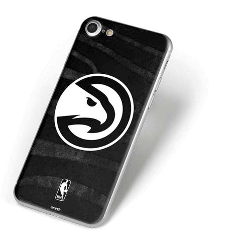 NBA Atlanta Hawks Black Animal Print iPhone 7 Skin