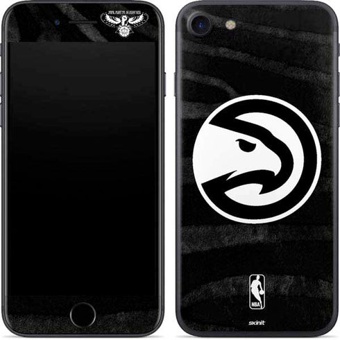NBA Atlanta Hawks Black Animal Print iPhone SE (2nd & 3rd Gen) Skin