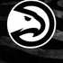 NBA Atlanta Hawks Black Animal Print iPhone XR Pro Case