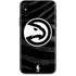 NBA Atlanta Hawks Black Animal Print iPhone XS Skin