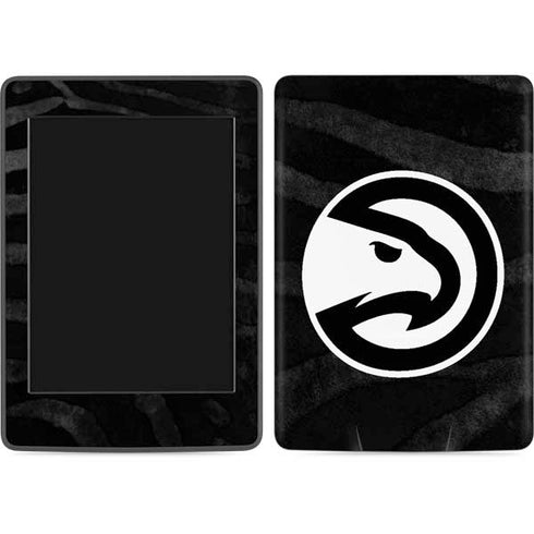 NBA Atlanta Hawks Black Animal Print Amazon Kindle Skin
