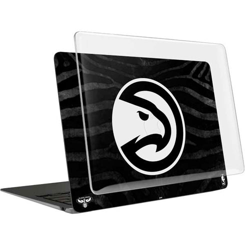 NBA Atlanta Hawks Black Animal Print MacBook Air 13in M1 (2021) Case plus Skin