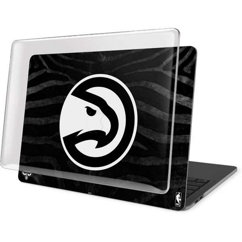 NBA Atlanta Hawks Black Animal Print MacBook Pro 13in (2020) Case plus Skin