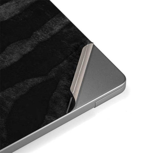 NBA Atlanta Hawks Black Animal Print MacBook Pro 14in (2021-24) Skin