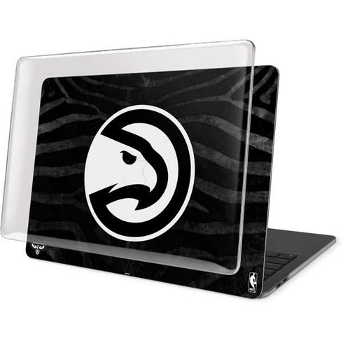 NBA Atlanta Hawks Black Animal Print MacBook Pro 15in (2016-19) Case plus Skin