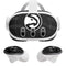 NBA Atlanta Hawks Black Animal Print Meta Quest 3 Skin